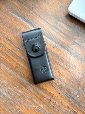 Black Leatherman Multi-Tool Pouch leather sheath Case